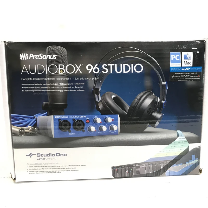 PreSonus AUDIOBOX96-USB-STUDIO Studio Recording Package #2665 - DEMO