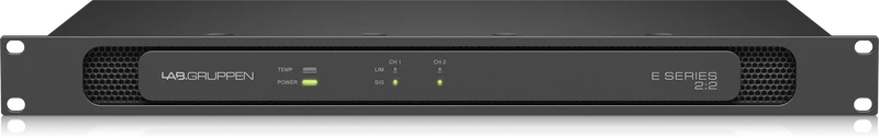 Lab Gruppen E2:2 200 Watt Amplifier with 2 Flexible Output Channels for Installation Applications - DEMO