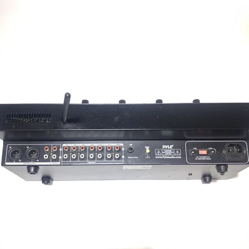 Pyle Pro PYD1962-BU 4-Channel DJ Mixer w/ Bluetooth, USB Flash, SD Memory Card Readers & LCD Digital Display #2061 - USED