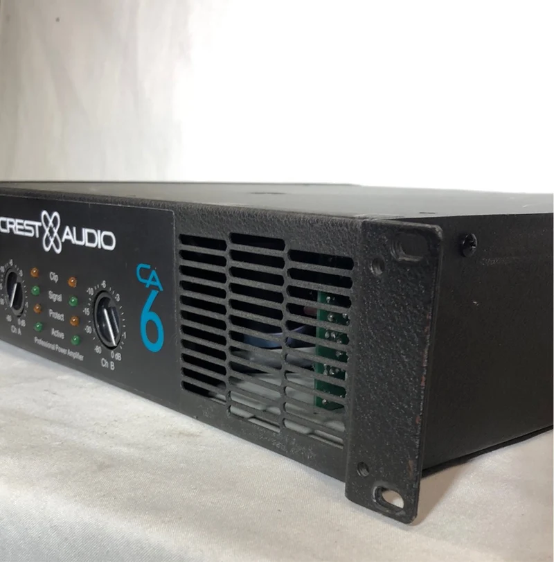 Crest Audio CA6 2-Channel 1500W Power Amplifier - USED