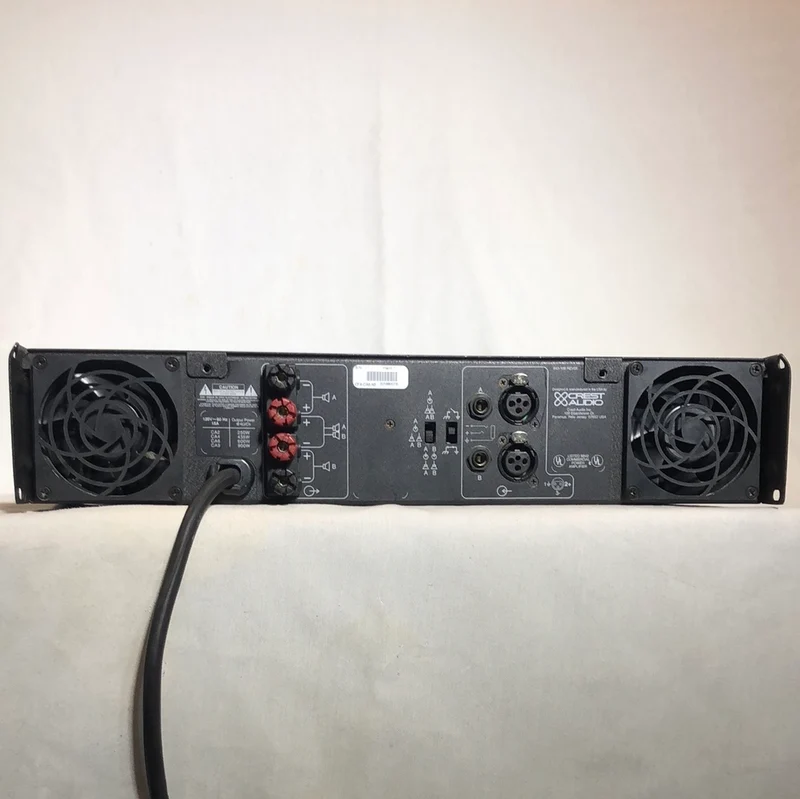 Crest Audio CA6 2-Channel 1500W Power Amplifier - USED