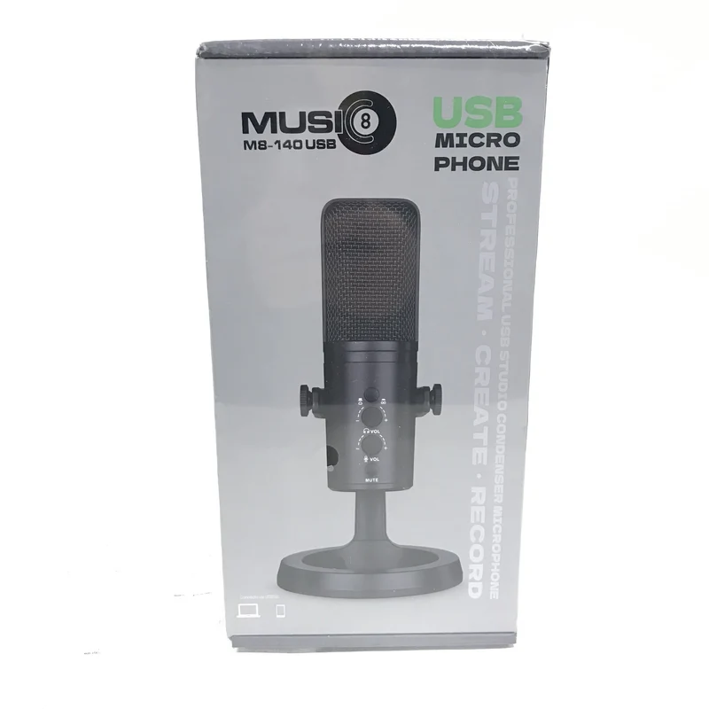 Music8 M8-140USB Studio Desktop Condenser Microphone