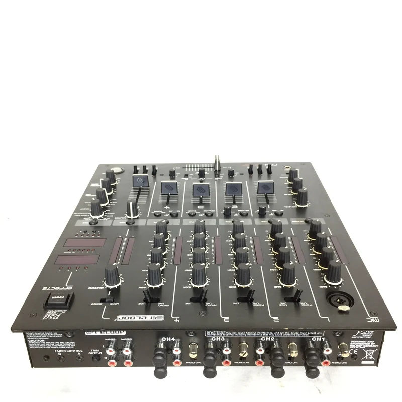 Reloop RMX-40 BlackFire 4-Channel Analog Mixer with DSP #2604 - DEMO