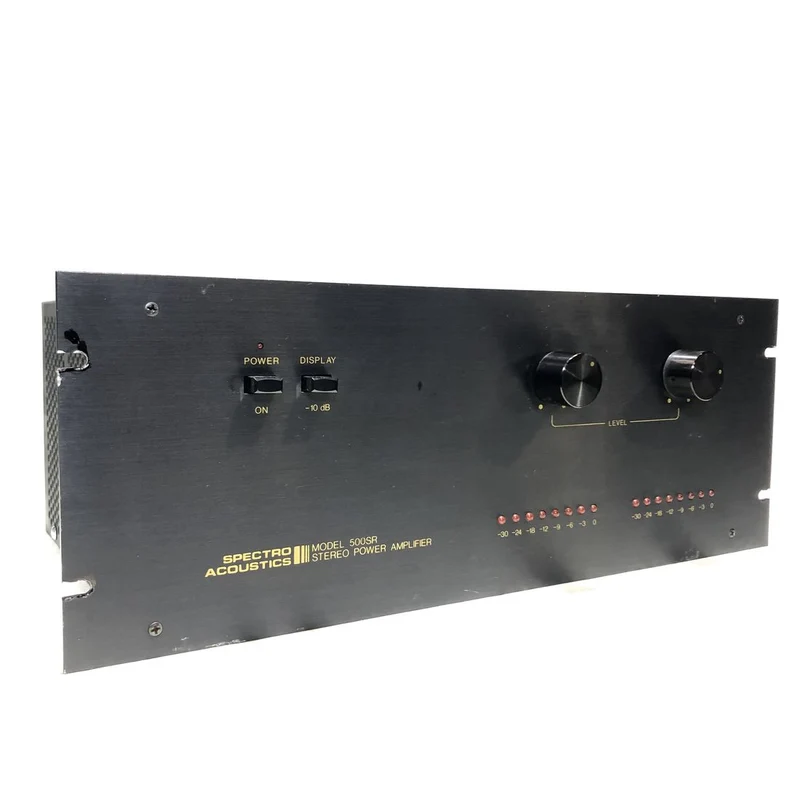 Spectro Acoustics 500SR Stereo Power Amplifier 500W #2379 - USED