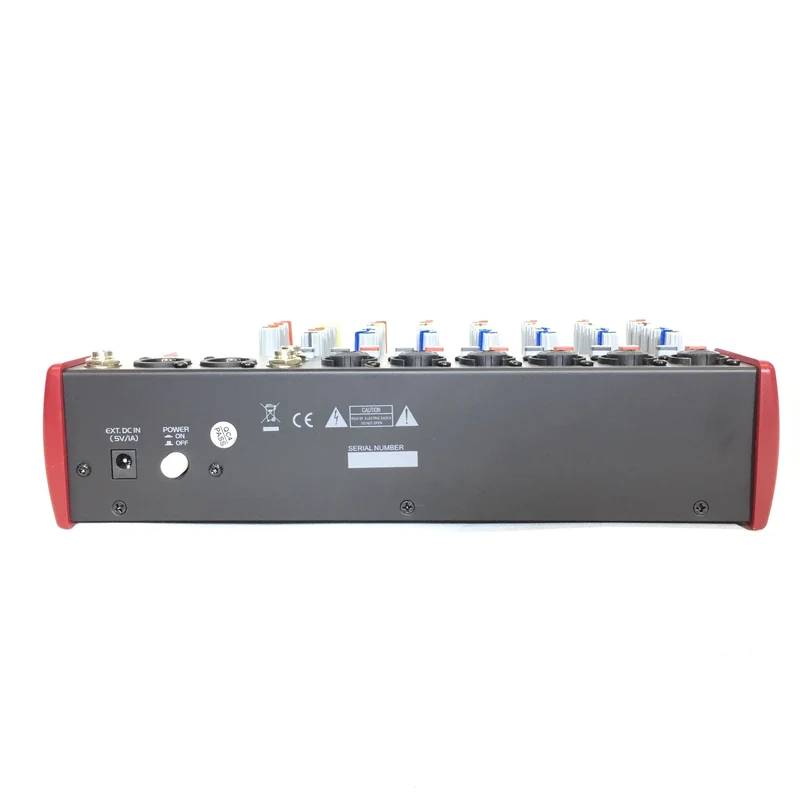Music8 M8-8ME 8-Channel Mixer w/ Mic Effects, Bluetooth and USB