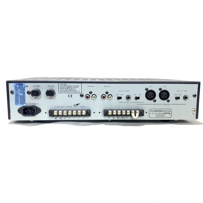amx SA-5120 P.A Amplifier #2473 - USED