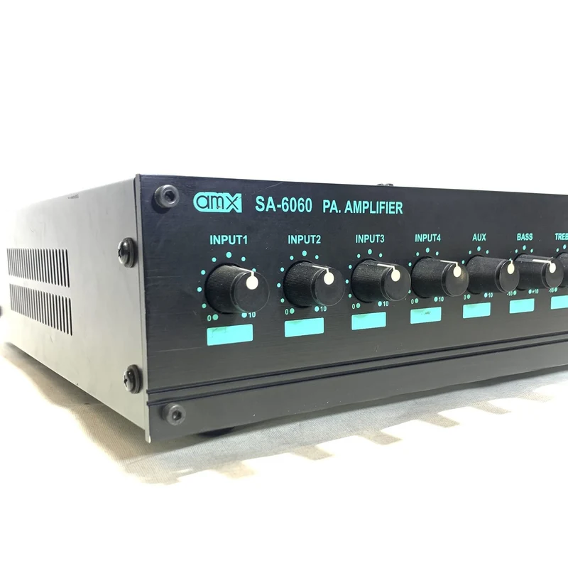 amx SA-6060 P.A Amplifier #2474 - USED