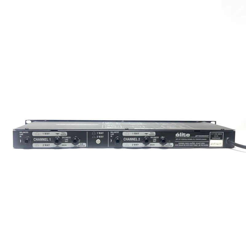 Yorkville P1000ex Professional Balanced Sound System Processor #2380 - USED