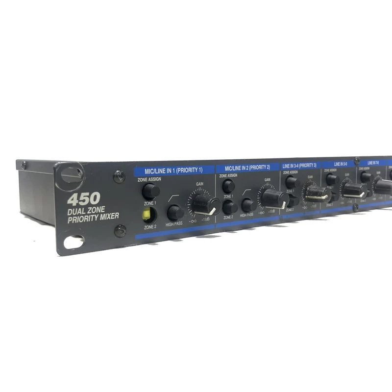 Symetrix 450 Dual Zone Priority Mixer #2489 - USED