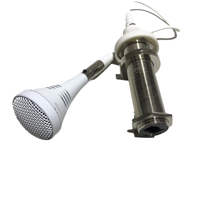 ClearOne Ceiling Microphone for Dante Audio Conferencing (White) w/ Digital Dante Interface #2501 - USED