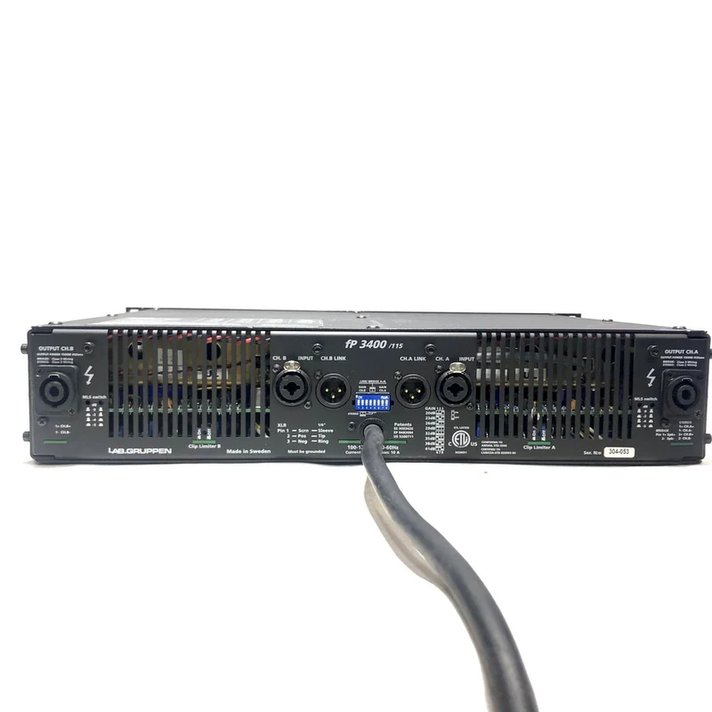 Lab Gruppen FP3400 2-Channel Power Amplifier 3400W #2431 - USED