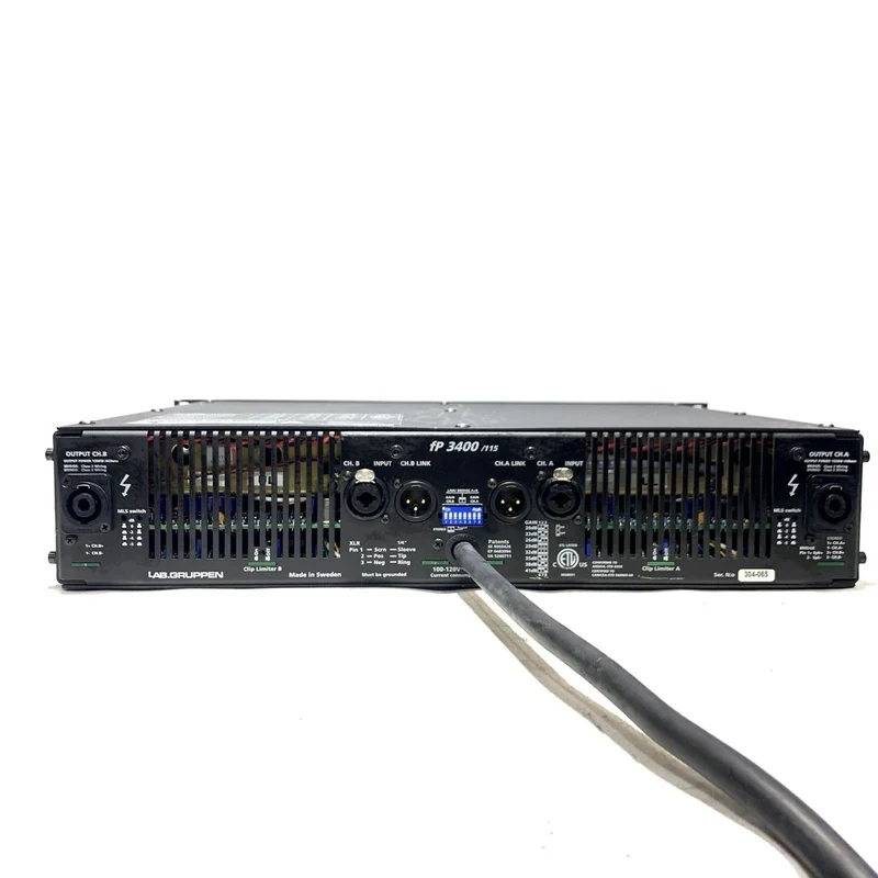 Lab Gruppen FP3400 2-Channel Power Amplifier 3400W #2426 - USED