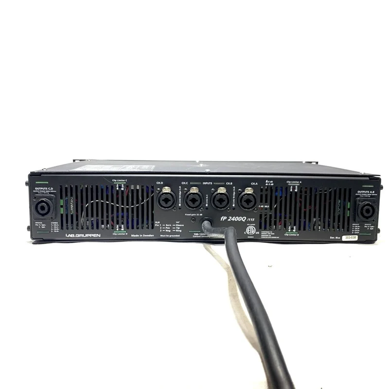 Lab Gruppen FP2400Q 4-Channel Power Amplifier 2000W #2423 - USED