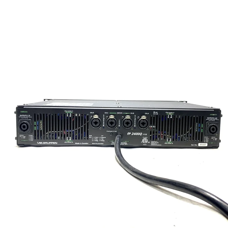 Lab Gruppen FP2400Q 4-Channel Power Amplifier 2000W #2424 - USED