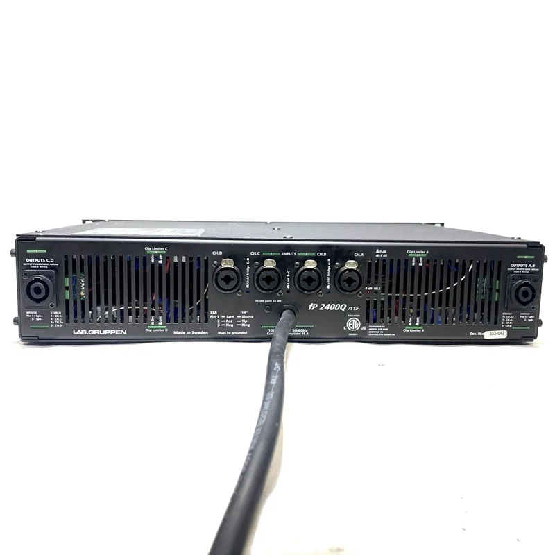 Lab Gruppen FP2400Q 4-Channel Power Amplifier 2000W #2428 - USED