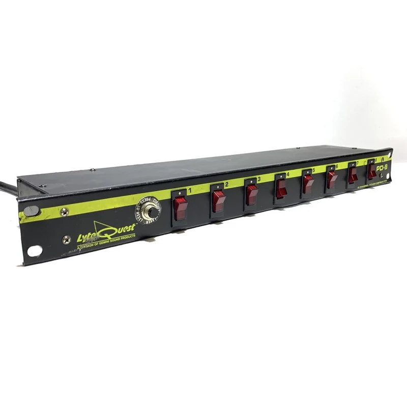 Lyte Quest PD-8 8-Port Individually Switched Power Distributor #2337 - USED