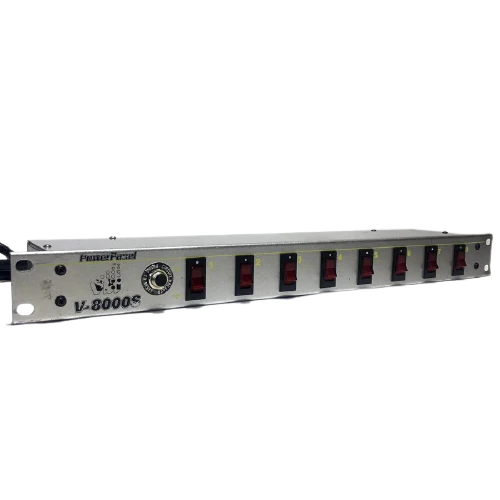 VEI V-8000S Independent 8-Channel Power Control Panel #2296 - USED