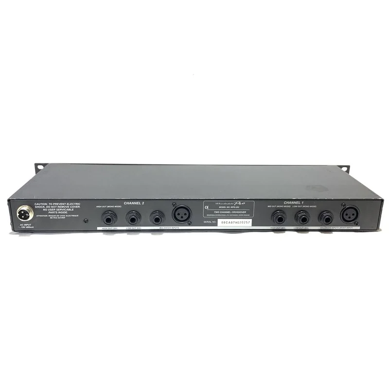 Wharfedale Pro WPG202 Two Channel Crossover #2219 - USED