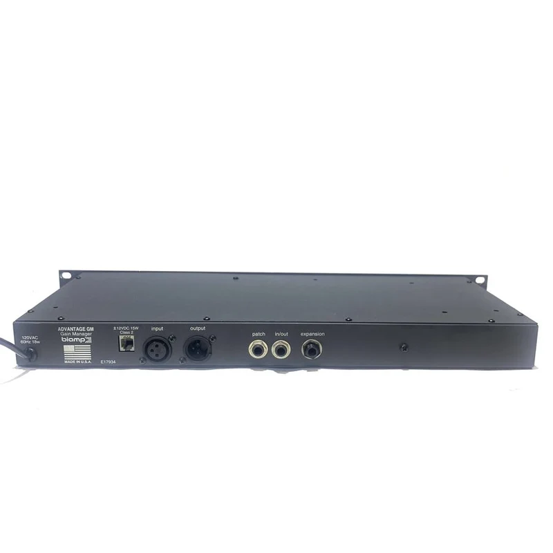 Biamp Advantage GM Gain Manager Rack Mountable Gate Processor #2224 - USED