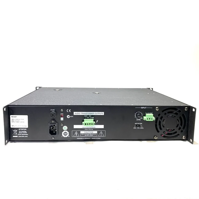 Electro-Voice PA1250T Rackmount Mono Power Amplifier 250W #2233 - USED
