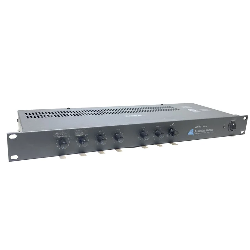 Australian Monitor AMC+ Mix 4-Channel Line and Microphone Mixer #2211 - USED