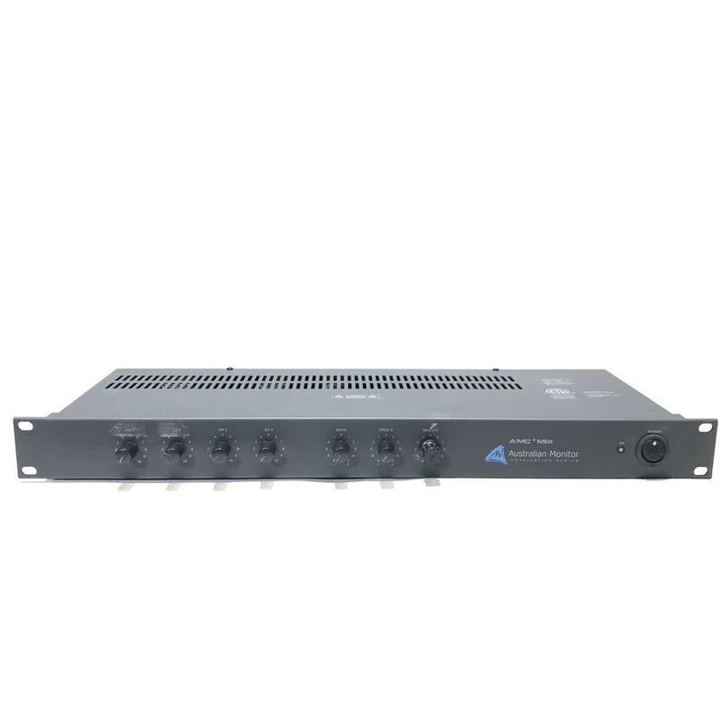 Australian Monitor AMC+ Mix 4-Channel Line and Microphone Mixer #2211 - USED