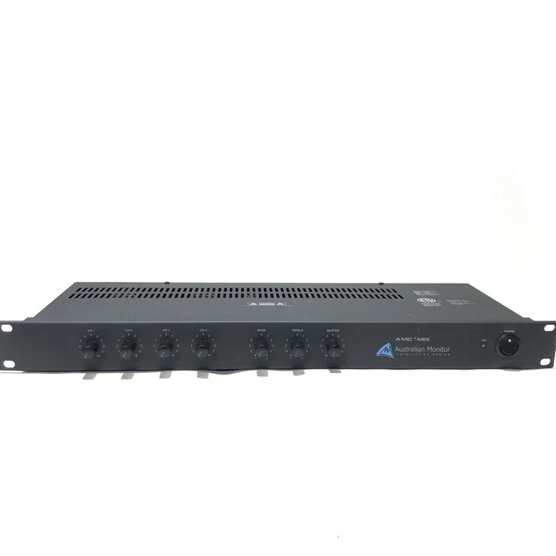 Australian Monitor AMC+ Mix 4-Channel Line and Microphone Mixer #2210 - USED