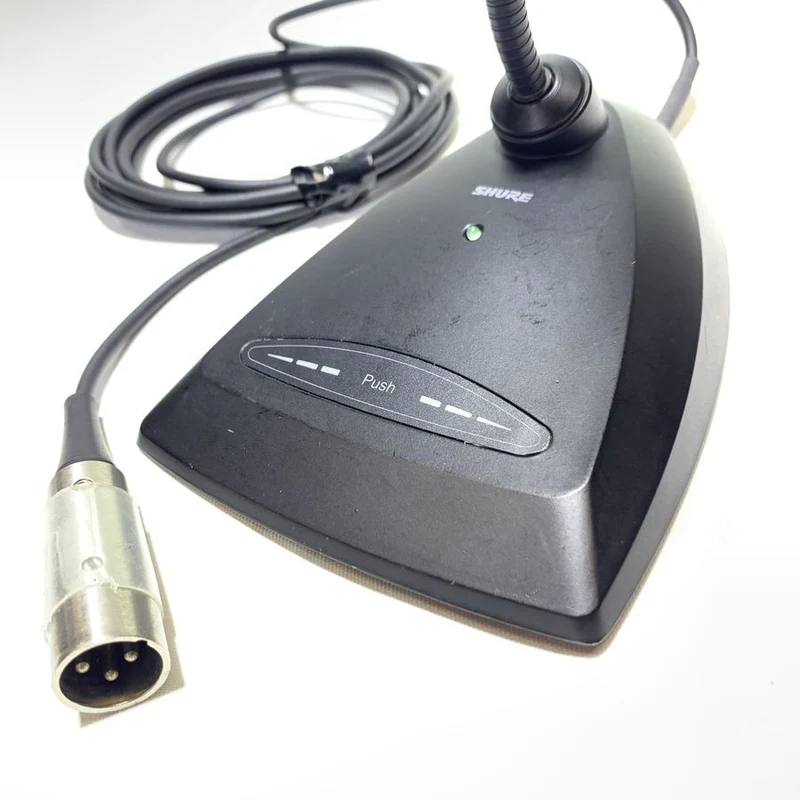 Shure MX412DC Desktop-Mounted 12" Cardioid Gooseneck Microphone #2167 - USED