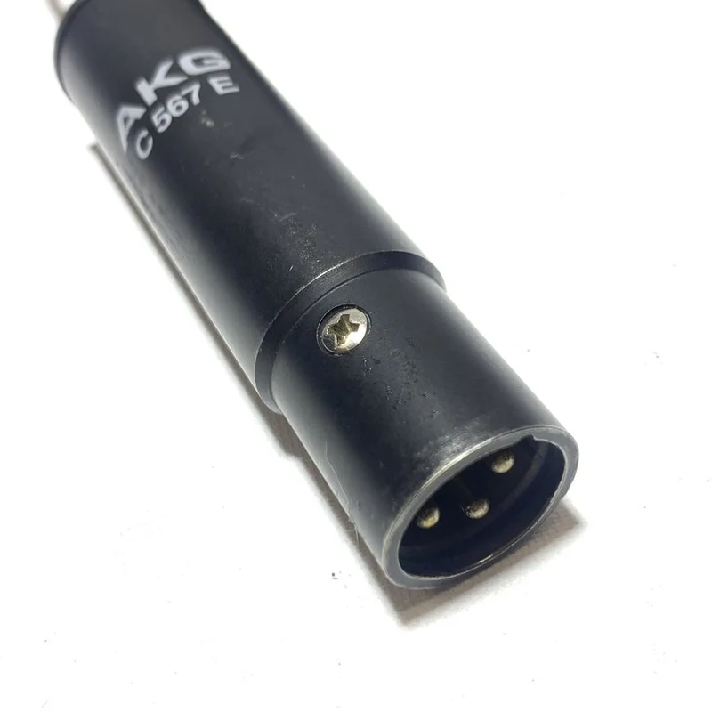 AKG C567 E1 Miniature Microphone w/ Phantom Power Adapter #2155 - USED