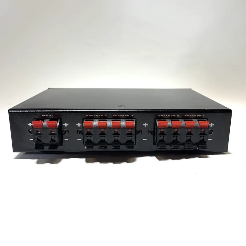AMX AR-45 4-Pairs Stereo Speaker Selector Box w/ Impedance Protection #2074 - USED