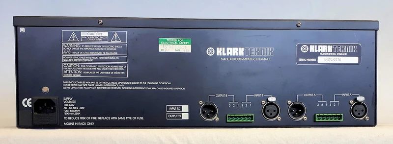 Klark Teknik DN370 2-Ch 30-Band A Graphic EQ - NEW