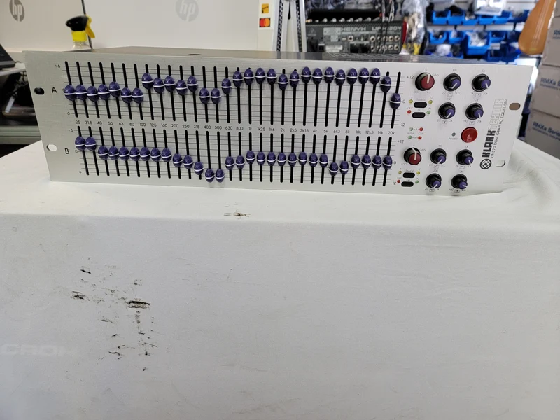 Klark Teknik DN370 2-Ch 30-Band A Graphic EQ - NEW