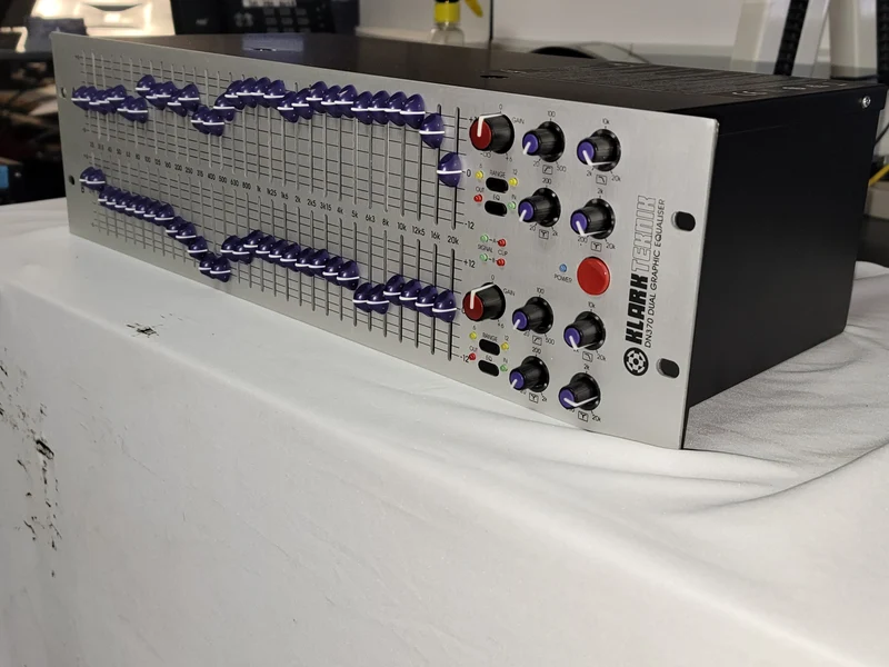 Klark Teknik DN370 2-Ch 30-Band A Graphic EQ - NEW