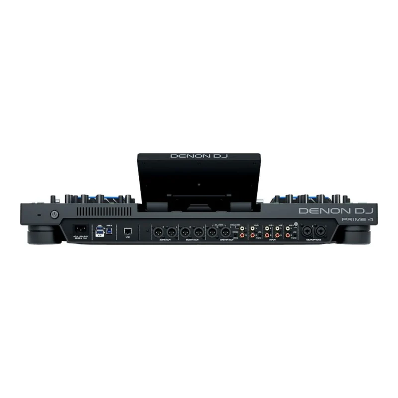Denon DJ PRIME4XUS Prime 4 4-Deck Standalone DJ System with 10-inch Touchscreen - DEMO