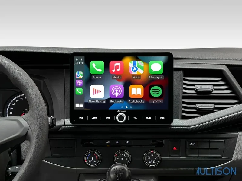DYNAVIN D9-V10W2 Premium Flex - Autoradio 10.1" Carplay pour VW T6.1, Golf Sportsvan