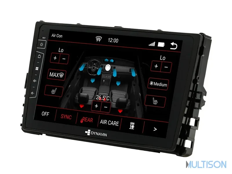 DYNAVIN D9-333 Premium Flex - Autoradio 9" Carplay pour VW T6.1, Polo, Golf Sportsvan