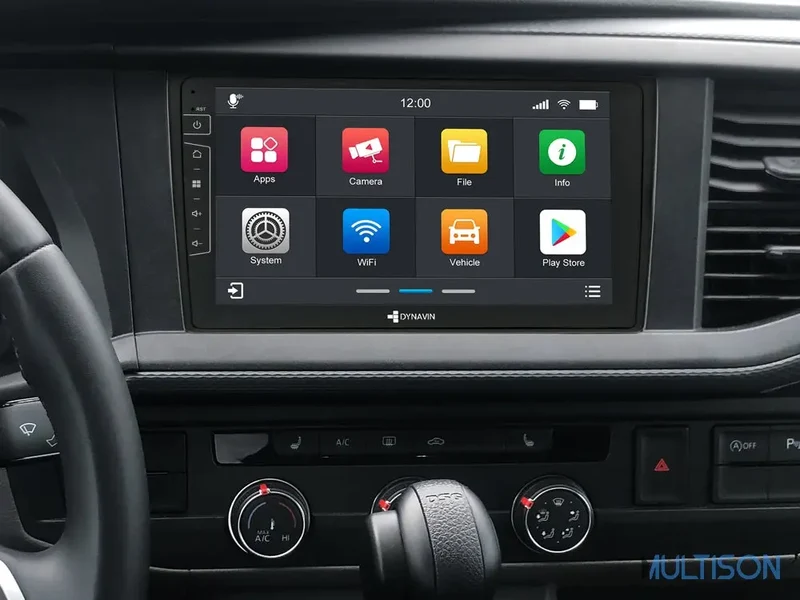 DYNAVIN D9-333 Premium Flex - Autoradio 9" Carplay pour VW T6.1, Polo, Golf Sportsvan