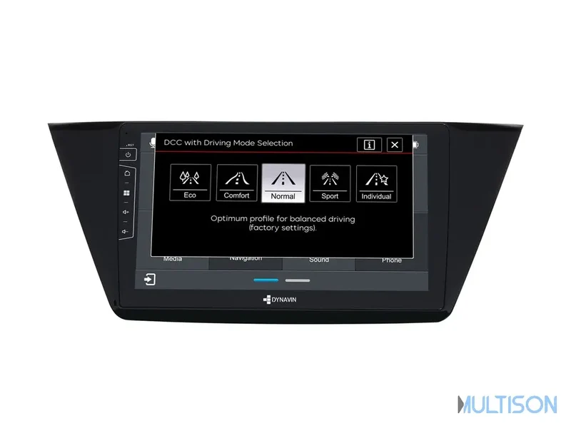 DYNAVIN D9-40 Premium Flex - Autoradio 10,1" CarPlay et Android pour VW Touran 2015+
