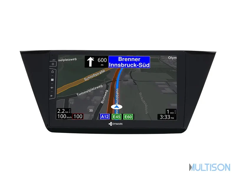 DYNAVIN D9-40 Premium Flex - Autoradio 10,1" CarPlay et Android pour VW Touran 2015+