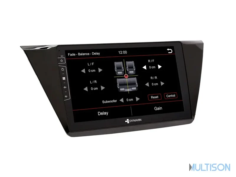 DYNAVIN D9-40 Premium Flex - Autoradio 10,1" CarPlay et Android pour VW Touran 2015+