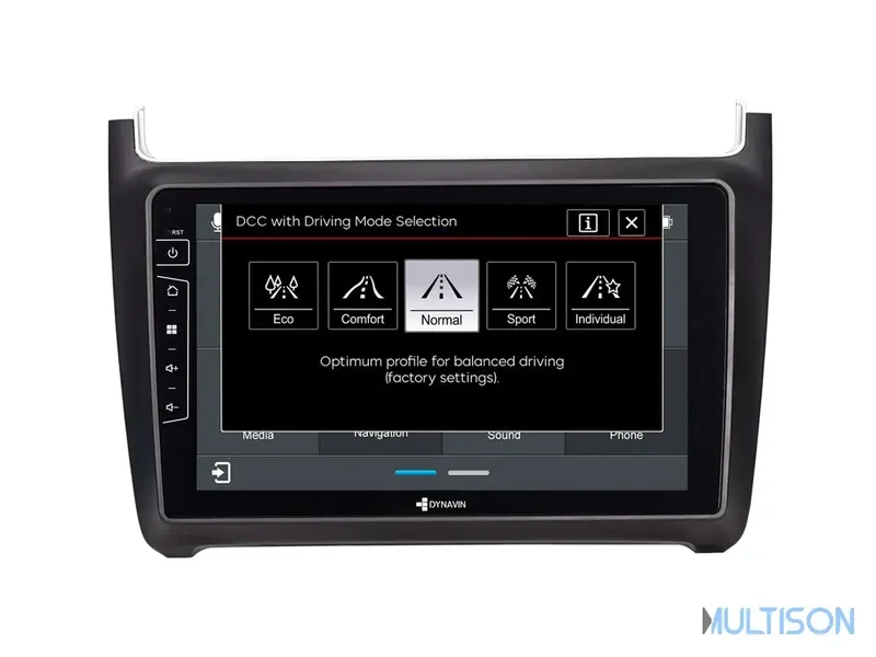 Dynavin D9-69H Premium Flex - Autoradio Android Carplay pour VW Polo 6C