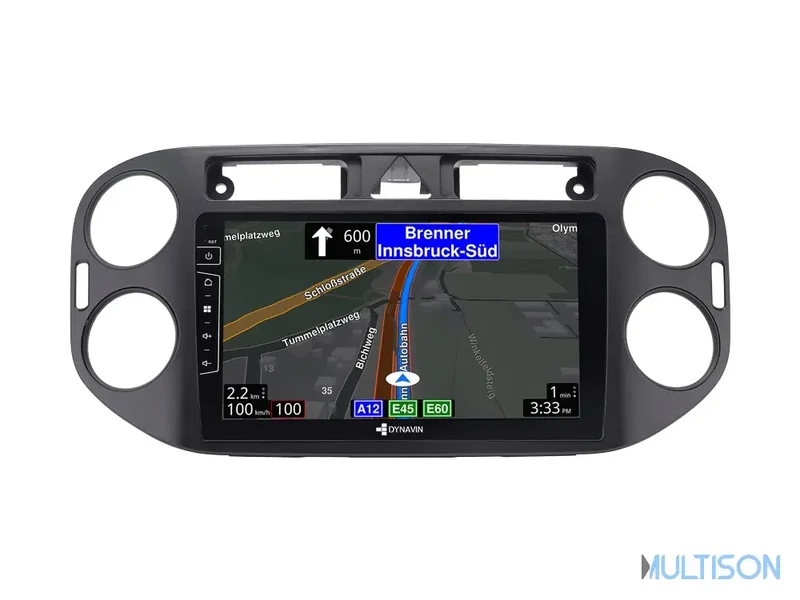 Dynavin D9-83B Premium Flex - Autoradio Android Carplay VW Tiguan 2007-2017