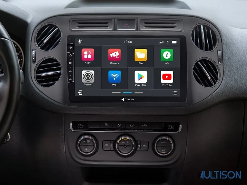 Dynavin D9-83B Premium Flex - Autoradio Android Carplay VW Tiguan 2007-2017