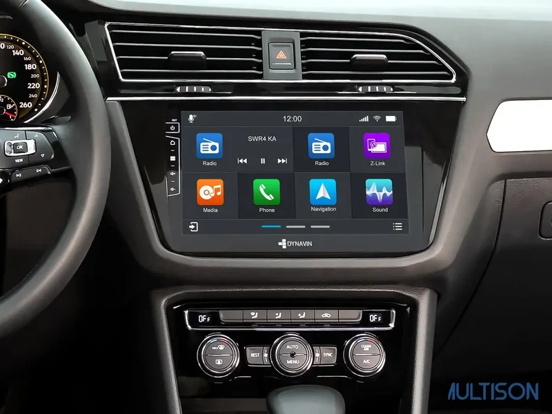 Dynavin D9-82 Premium Flex - Autoradio Android Carplay pour VW Tiguan