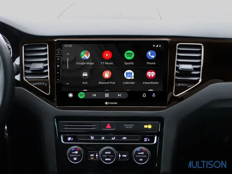 Dynavin D9-135B Premium Flex - Autoradio Android Carplay pour VW Golf Sportsvan