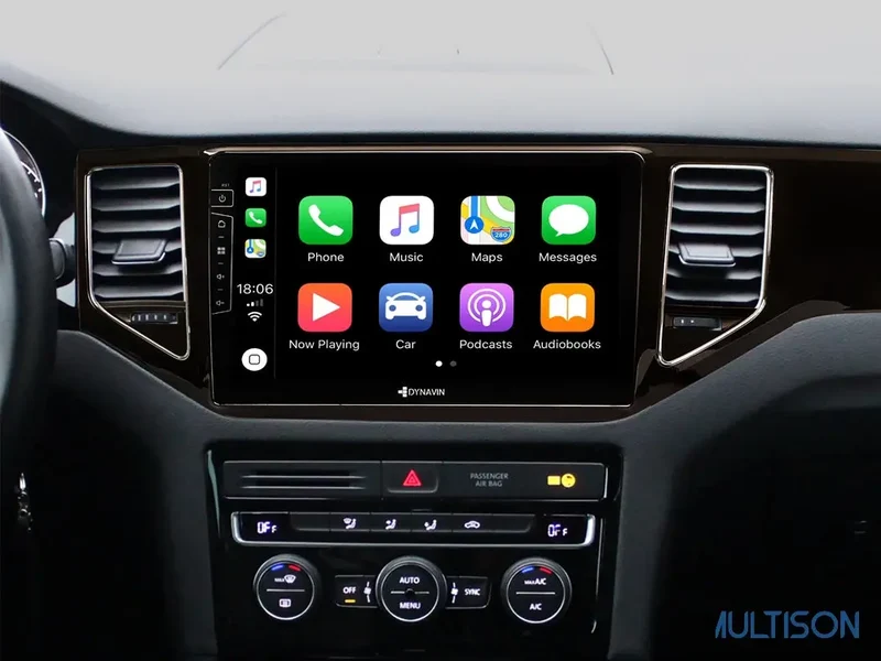 Dynavin D9-135B Premium Flex - Autoradio Android Carplay pour VW Golf Sportsvan