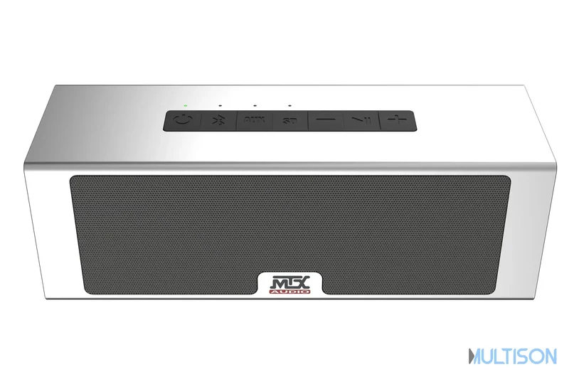 MTX iP3 - Enceinte Portable Stéréo Bluetooth Hi-Fi avec MicroSD & Télécommande