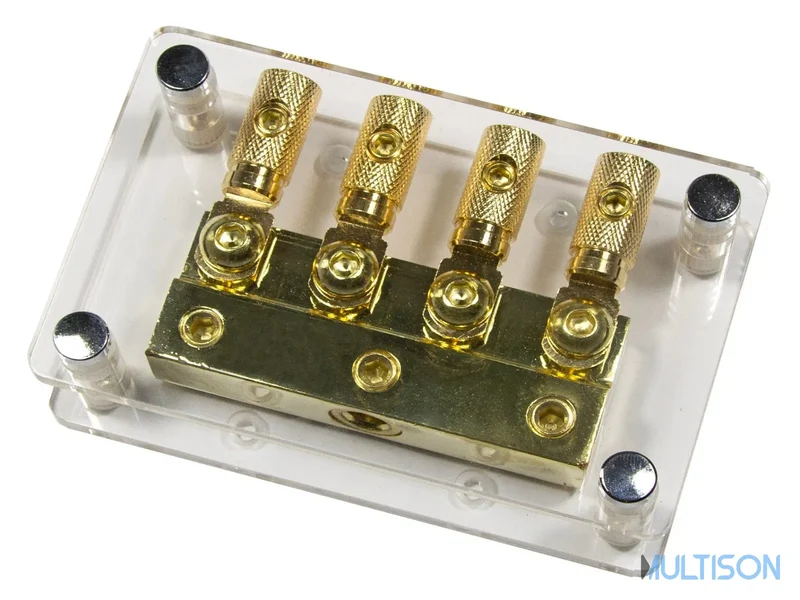 ESX DFD3/4G - Bloc de Distribution de Masse et de Fusibles