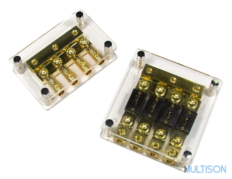 ESX DFD3/4G - Bloc de Distribution de Masse et de Fusibles
