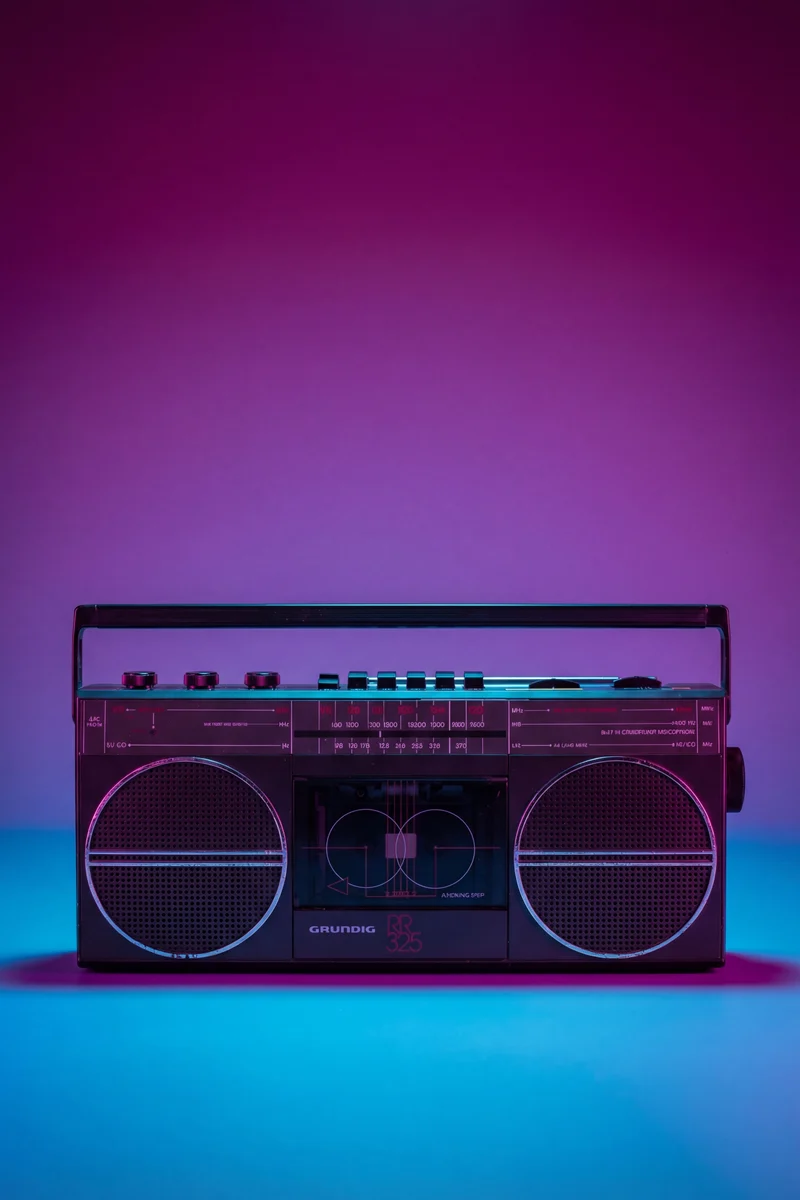 Boombox Bluetooth Grundig Vintage de 1985